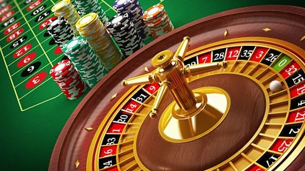 Hand placing a poker chip on a virtual table, symbolizing fairness and integrity in online betting